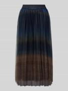 More & More Midirock mit elastischem Bund in Marine, Größe 40