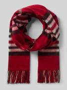 Fraas Schal mit Allover-Print Modell 'Cashmink' in Rot, Größe 1