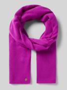 Fraas Schal mit Label-Detail in Pink, Größe 1