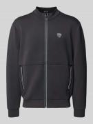 EA7 Emporio Armani Sweatjacke mit Label-Patch Modell 'TRAIN PREMIUM SH...