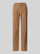 Brax Slim Fit Cordhose im 5-Pocket-Design Modell 'Carola' in Camel, Gr...