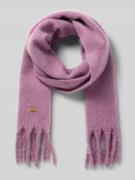 Barts Schal mit Fransen Modell 'Fyone' in Mauve, Größe 1