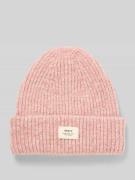 Barts Mütze in Strick-Optik Modell 'Owlet' in Rosa, Größe 1