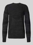 G-Star Raw Strickpullover mit Logo-Stitching und Rundhalsausschnitt in...