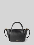 BOGNER Handbag aus echtem Leder Modell 'Raja' in Black, Größe 1