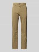 BOSS Orange Regular-Fit Chino aus Baumwoll-Mix in Beige, Größe 30/32