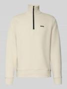 BOSS Green Regular Fit Sweatshirt mit Baumwollanteil Modell 'LEAGUE' i...