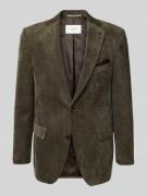 Carl Gross 2-Knopf-Sakko mit Reverskragen Modell 'Theo' in Gruen, Größ...