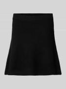 Neo Noir Minirock mit Woll-Anteil Modell 'Gisa' in Black, Größe 34