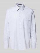 ETERNA Regular Fit Freizeithemd mit Brusttasche Modell 'Kent' in Marin...