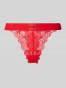 HUGO String aus femininer Spitze Modell 'STRING RL LACE' in Rot, Größe...