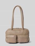 LIEBESKIND BERLIN Shoulder Bag mit Logo-Prägung Modell 'Jil' in Taupe,...