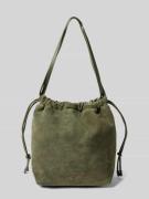 LIEBESKIND BERLIN Shoulder Bag aus echtem Verloursleder Modell 'Lya' i...