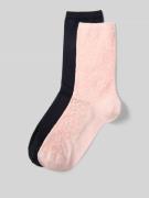 HUGO Socken aus Baumwoll-Mix im 2er-Pack in Hellrosa, Größe 35-38