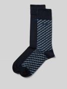 BOSS Socken aus Baumwoll-Mix im 2er-Pack in Marine, Größe 39-42