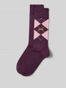 BOSS Socken aus Baumwoll-Mix im 2er-Pack in Violett, Größe 39-42