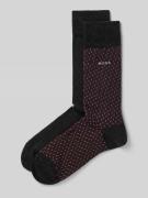 BOSS Socken mit Label-Detail im 2er-Pack in Rot, Größe 39-42