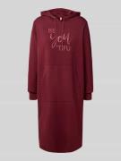 Soyaconcept Sweatkleid mit Känguru-Tasche Modell 'BANU' in Bordeaux, G...