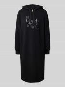 Soyaconcept Sweatkleid mit Känguru-Tasche Modell 'BANU' in Black, Größ...