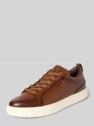 Lloyd Ledersneaker mit Label-Prägung Modell 'METRO' in Cognac, Größe 4...