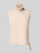 Marella Strickpullunder mit Kaschmir-Anteil und Rollkragen in Offwhite...