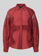 Copenhagen Muse Bluse mit Häkelspitze und Hemdblusenkragen Modell 'MOL...
