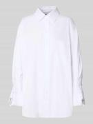 JOOP! Hemdbluse mit Knopfleiste in Weiss, Größe 34