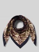 Weekend Max Mara Seidentuch mit Allover-Muster Modell 'ONESTO' in Mari...