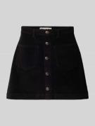 Only Mini-Cord-Rock aus Baumwoll-Mix Modell 'AMAZING GLOBAL' in Black,...