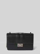 Seidenfelt Umhängetasche in Leder-Optik Modell 'Roros' in Black, Größe...