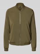 Vero Moda Regular Fit Blouson mit Stehkragen Modell 'COCO' in Oliv, Gr...
