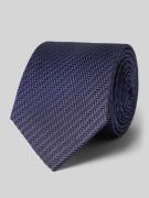 OLYMP Seidenkrawatte mit rückseitigem Label-Detail in Lila, Größe 1