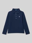 Polo Ralph Lauren Teens Regular Fit Poloshirt mit Logo-Stitching in Bl...