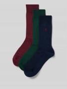 Polo Ralph Lauren Underwear Socken mit Feinripp Modell 'EGYPTIAN' im 3...