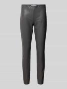 Raffaello Rossi Skinny Fit Hose in Leder-Optik Modell 'RESA' in Anthra...