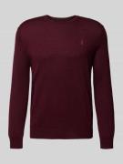 Polo Ralph Lauren Strickpullover aus Merinowolle in Bordeaux, Größe L
