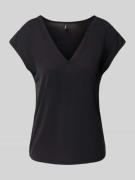 Only Relaxed Fit T-Shirt aus Modal-Mix Modell 'FREE LIFE' in Black, Gr...