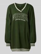 Only Sweatkleid aus Baumwoll-Mix Modell 'NIA' in Gruen, Größe M