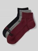 Levi's® Socken mit Logo im 3er-Pack in Bordeaux, Größe 39-42