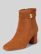 Lauren Ralph Lauren Stiefeletten aus Leder mit Applikation Modell 'KEL...