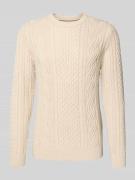 Jack & Jones Premium Strickpullover mit gerippten Abschlüssen Modell '...