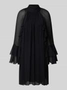 Christian Berg Woman Selection Minikleid mit Stehkragen in Black, Größ...