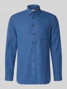 Christian Berg Men Regular Fit Freizeithemd mit Brusttasche in Marine,...