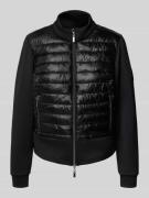 monari Steppjacke mit Reißverschluss in Black, Größe 34