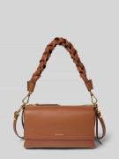 Coccinelle Shoulder Bag mit Logo-Print Modell 'Boheme' in Cognac, Größ...