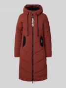 khujo Steppmantel mit Kapuze Modell 'ARIBAY' in Dunkelrot, Größe XL