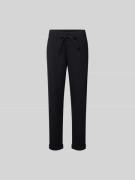 Juvia Sweatpants mit elastischem Bund in Black, Größe M