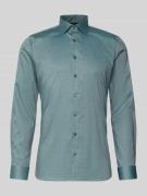 OLYMP No. Six Super Slim Fit Business-Hemd mit Kentkragen in Gruen, Gr...