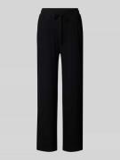 Marc O'Polo Wide Leg Jogginghose aus Modal-Mix in Black, Größe L