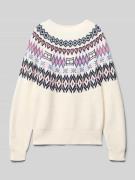 Tommy Hilfiger Teens Regular Fit Strickpullover aus reiner Baumwolle i...